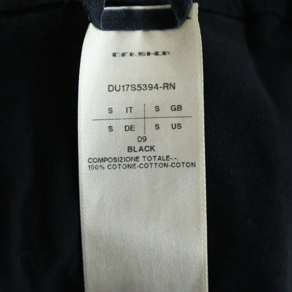 DRKSHDW(ダークシャドウ) 17SS Prisoner Pant プリズナー サルエルパンツ ブラック DU17S5394-RN DU17S5394-RN