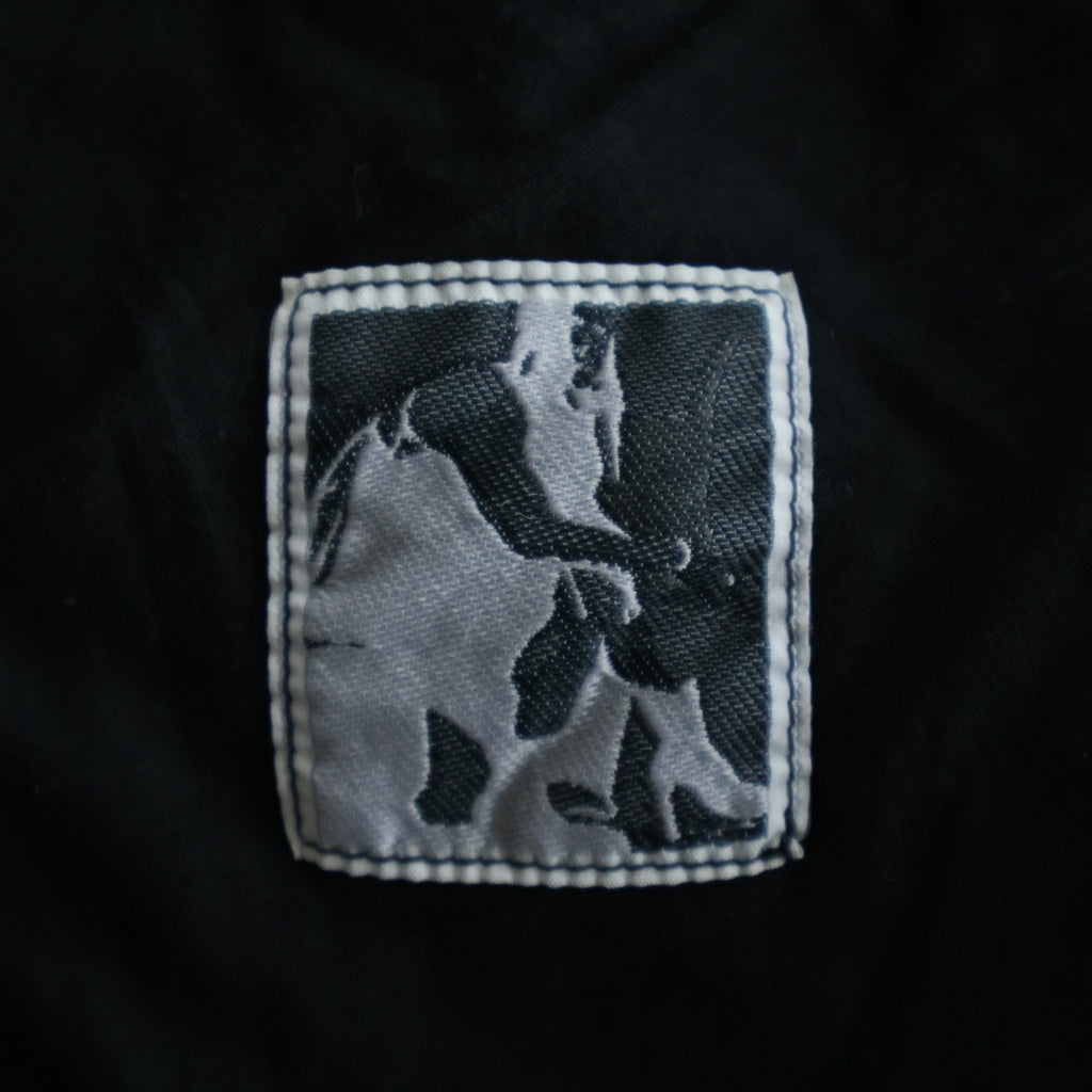DRKSHDW(ダークシャドウ) 22SS Prisoner Pant プリズナー サルエルパンツ ブラック DU01B7395-RNEP3
