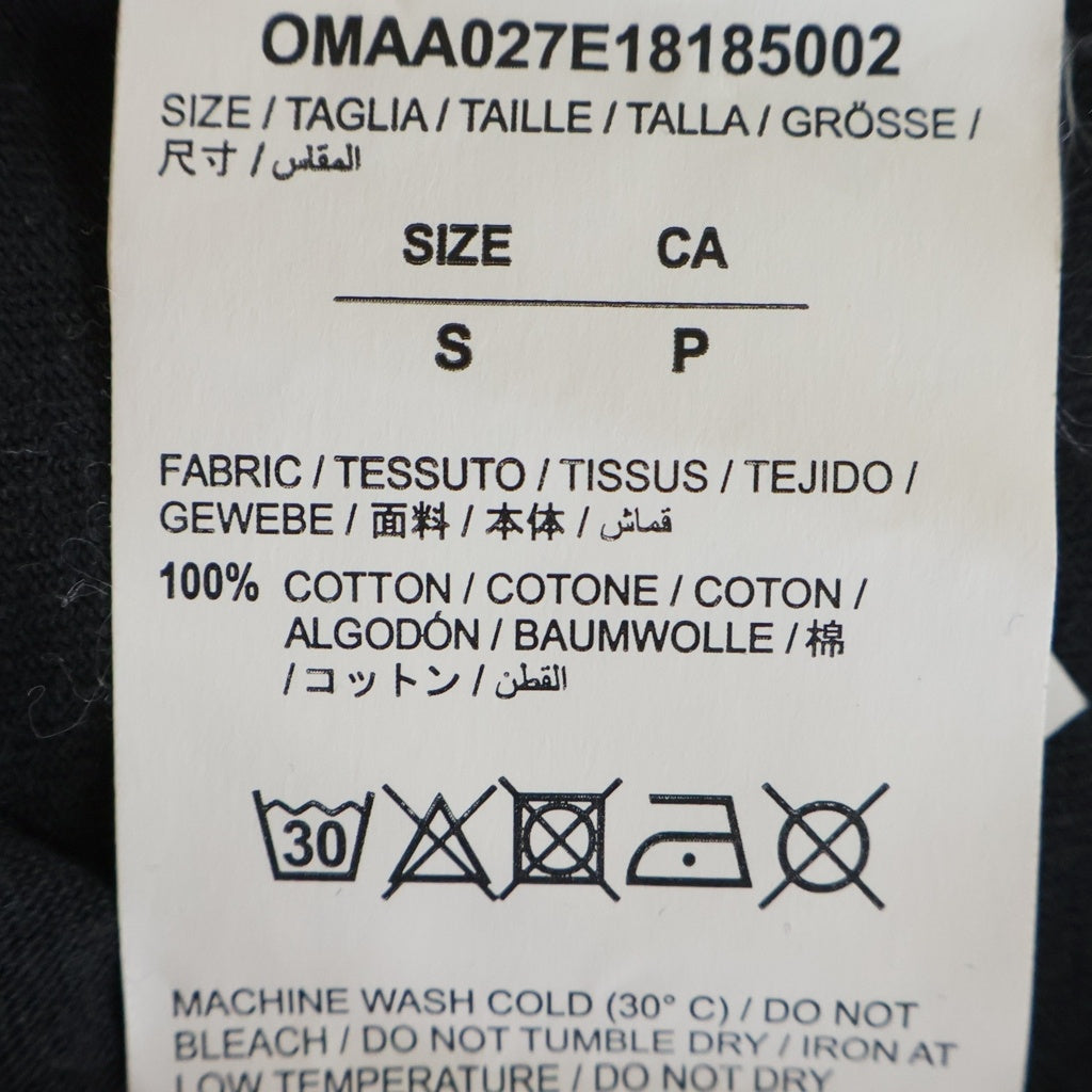 OFF-WHITE(オフホワイト) 18AW 3D Line T-Shirt 半袖Tシャツ ブラック OMAA027E18185002 OMAA027E18185002