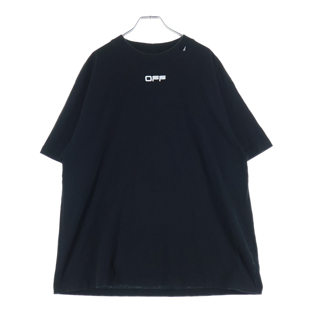 OFF-WHITE(オフホワイト) 20SS Caravaggio T-Shirt カラヴァッジョ 半袖Tシャツ ブラック OMAA038S20185004 OMAA038S20185004
