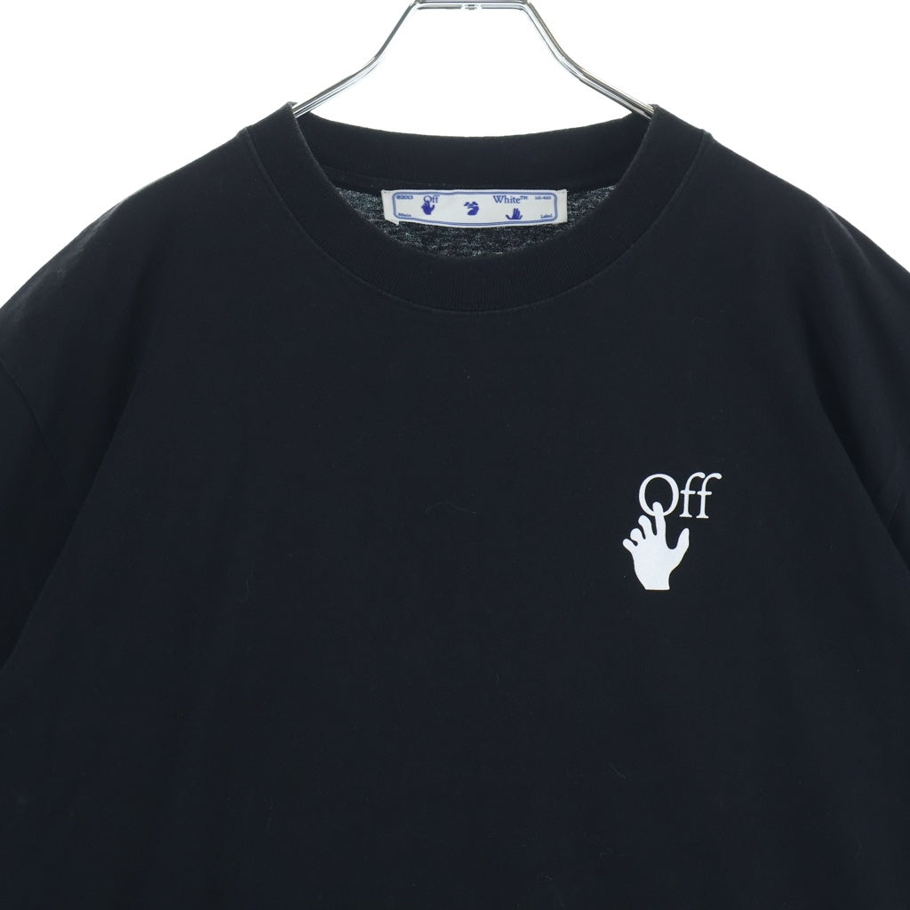 OFF-WHITE(オフホワイト) 21SS Markers T-Shirt バックグラデーション 半袖Tシャツ ブラック OMAA038R21JER002