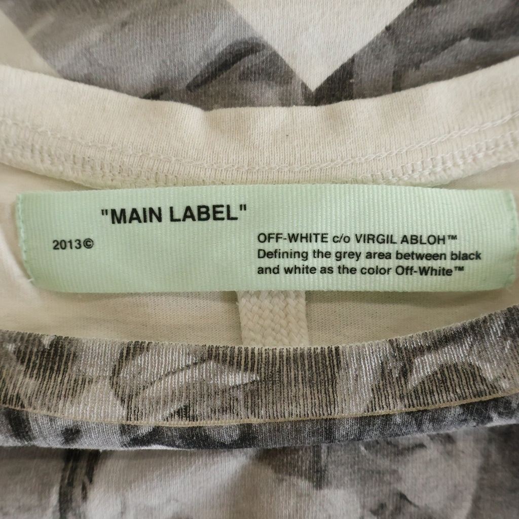 OFF-WHITE(オフホワイト) 19SS Newspaper T-Shirt 半袖Tシャツ ホワイト OMAA027R19185013