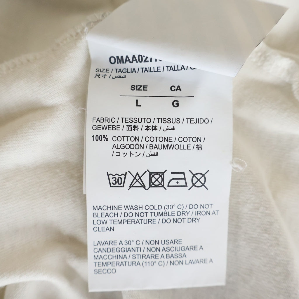 OFF-WHITE(オフホワイト) 19SS Newspaper T-Shirt 半袖Tシャツ ホワイト OMAA027R19185013