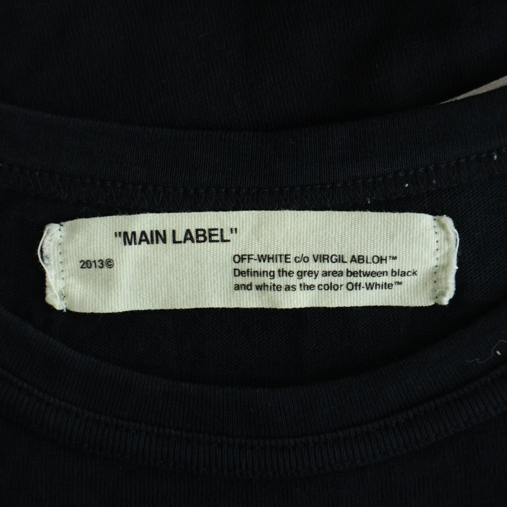 OFF-WHITE(オフホワイト) 17SS Mirror Mirror T-Shirt 半袖Tシャツ ブラック