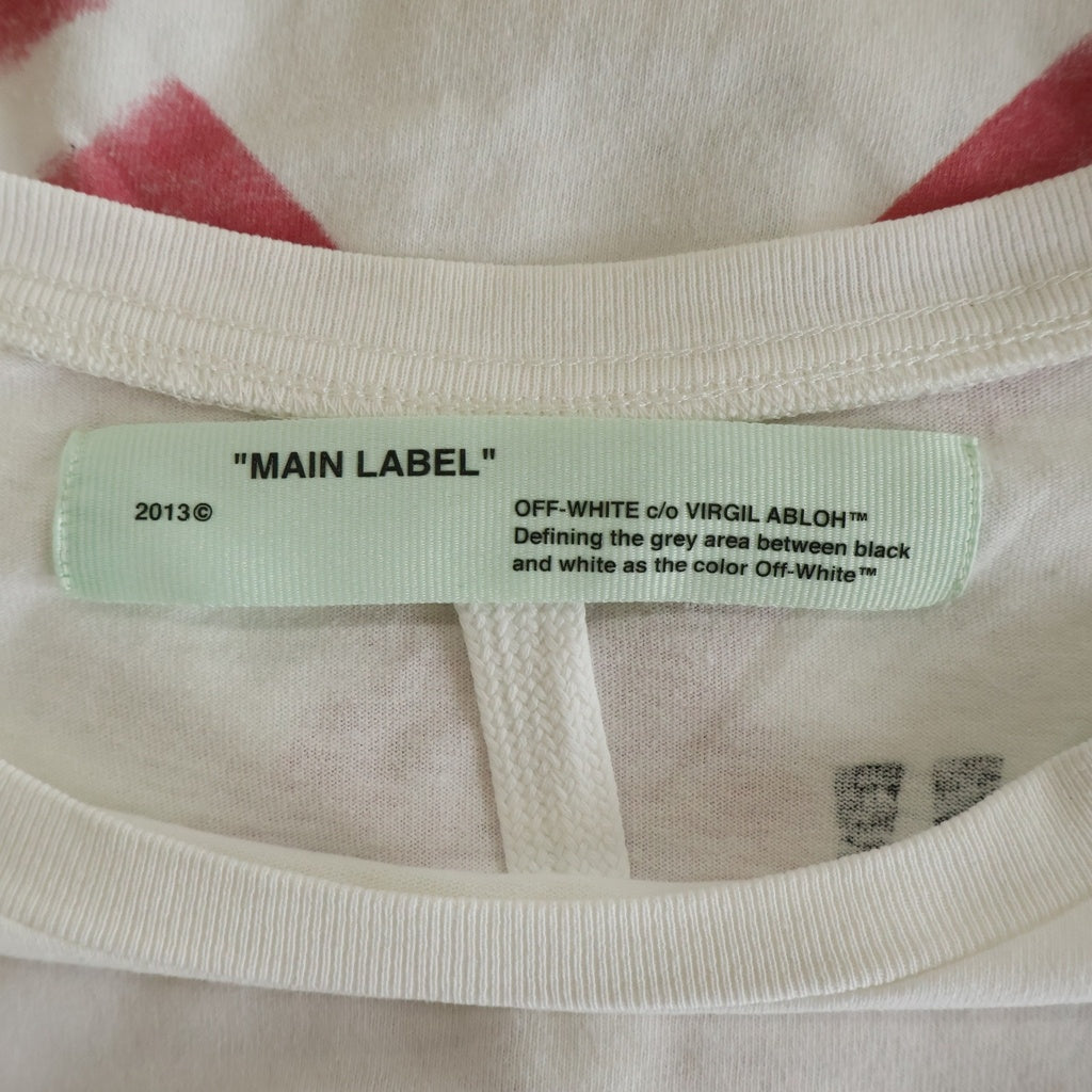 OFF-WHITE(オフホワイト) 19SS Stencil T-Shirt ステンシル 半袖Tシャツ ホワイト OMAA038R19185015