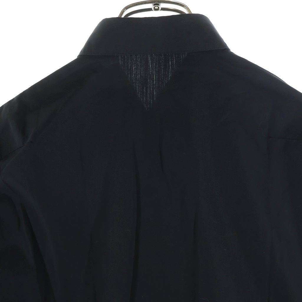 DIOR(ディオール) Shirt ステッチ 長袖比翼シャツ ブラック 563C528A1581