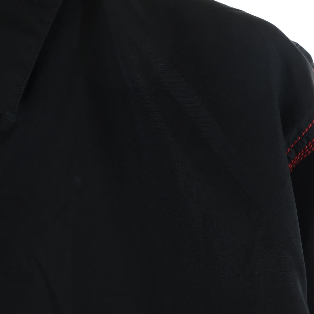 DIOR(ディオール) Shirt ステッチ 長袖比翼シャツ ブラック 563C528A1581
