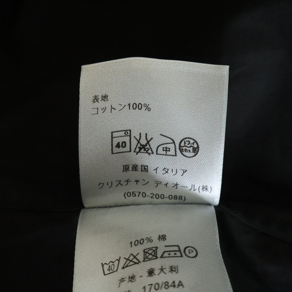 DIOR(ディオール) Shirt ステッチ 長袖比翼シャツ ブラック 563C528A1581