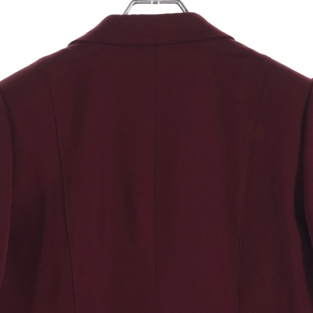 Christian Dior(クリスチャンディオール) ~90S PRET-A-PORTER 1B Wool Tailored Jacket プレタポルテ ウールテーラードジャケット バーガンディー