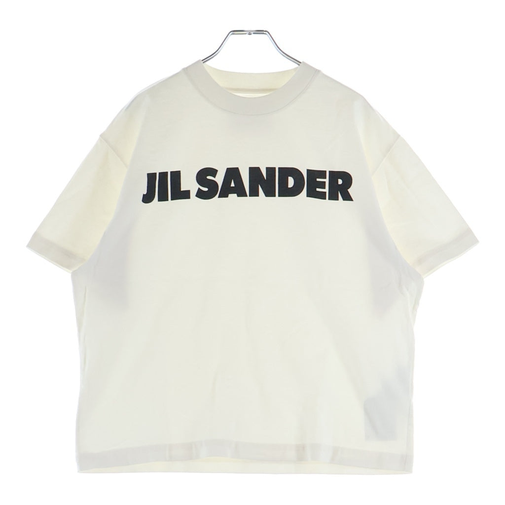 JIL SANDER(ジルサンダー) T-Shirt ロゴプリント 半袖Tシャツ ホワイト JSCU707050