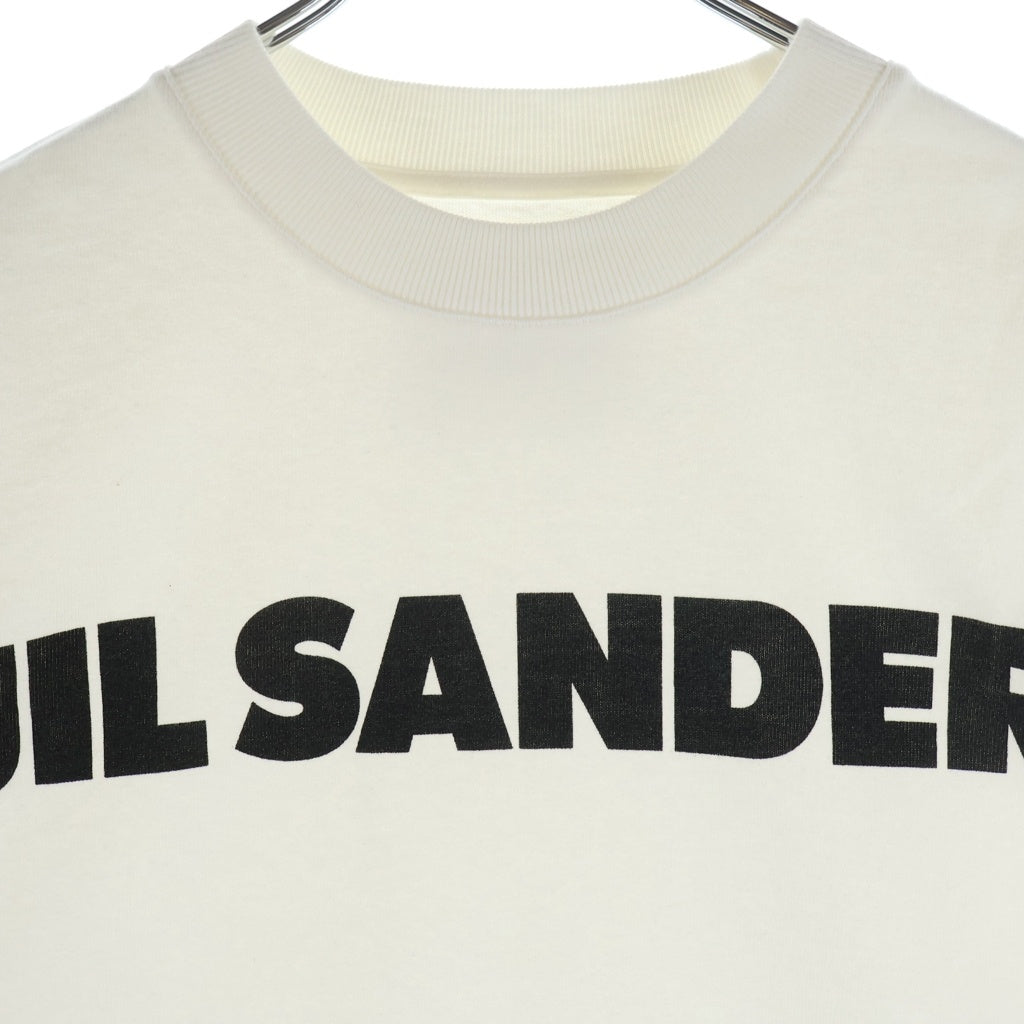 JIL SANDER(ジルサンダー) T-Shirt ロゴプリント 半袖Tシャツ ホワイト JSCU707050