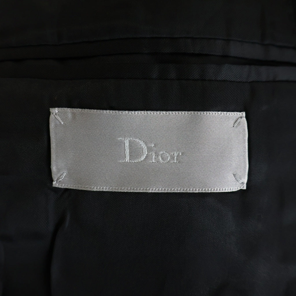 Dior HOMME(ディオールオム) 16SS KRISVANASSCHE期 Wool Tailored Jacket クリスヴァンアッシュ期 2B ウールテーラードジャケット ブラック 633C294W9356