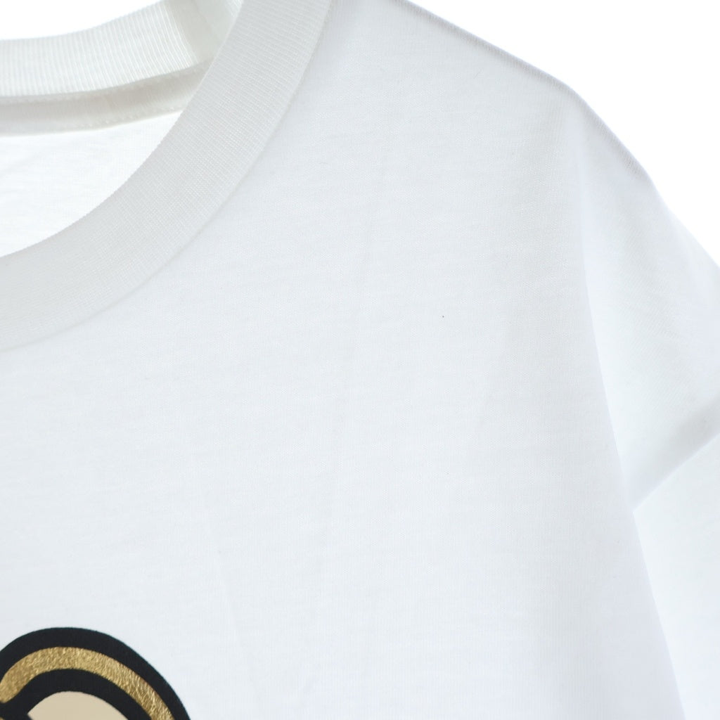 MOSCHINO(モスキーノ) Bear T-Shirt サングラス ゴールドベア 半袖Tシャツ ホワイト