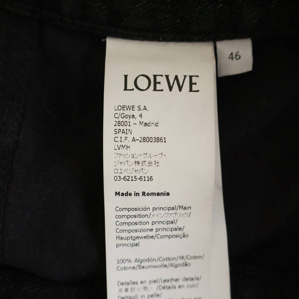 LOEWE(ロエベ) Tapered Leg Jeans アナグラム テーパードレグジーンズ デニムパンツ グレー H526331XAD H526331XAD