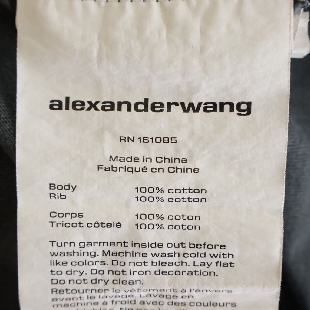 ALEXANDER WANG(アレキサンダーワン) T-Shirt ロゴ 半袖Tシャツ グレー