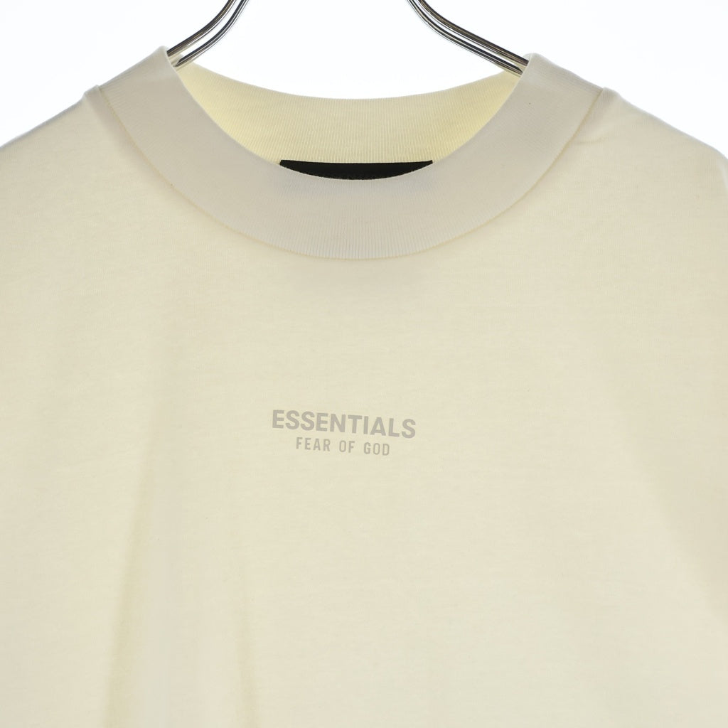 FEAR OF GOD ESSENTIALS(フィアオブゴッド エッセンシャルズ) S/S T-SHIRT ラバーロゴ 半袖Tシャツ アイボリー