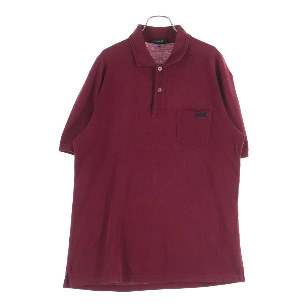 GUCCI(グッチ) Polo Shirt 半袖ポロシャツ バーガンディー 387923 X5518 387923 X5518