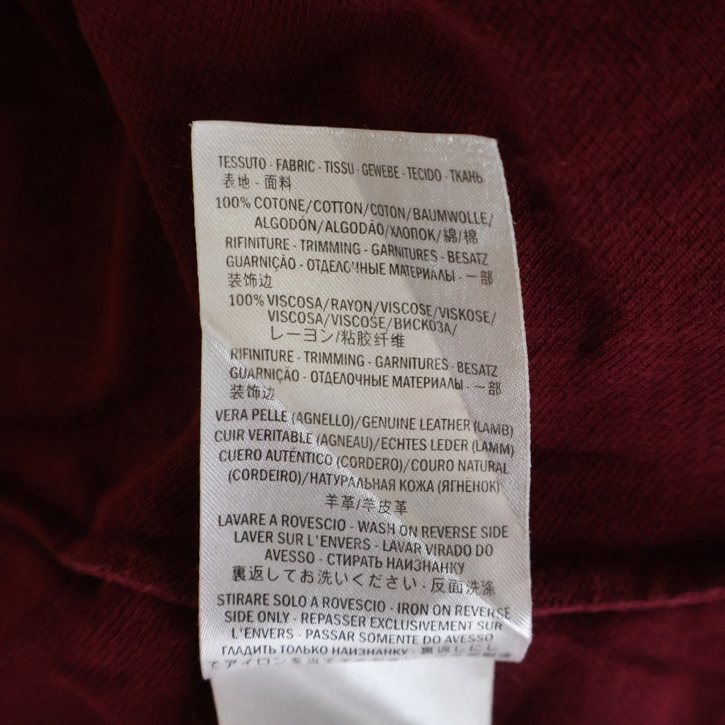 GUCCI(グッチ) Polo Shirt 半袖ポロシャツ バーガンディー 387923 X5518 387923 X5518
