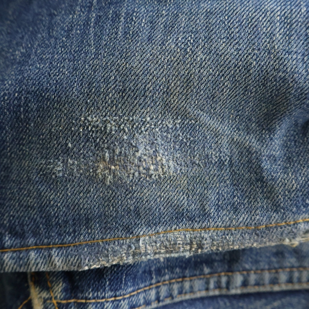 Levi's(リーバイス) 50s VINTAGE 501XX 53モデル ボタン裏刻印12 両面タブ 均等V センターセット 隠しリベット 通常R ヴィンテージ ボタンフライ デニム パンツ インディゴ