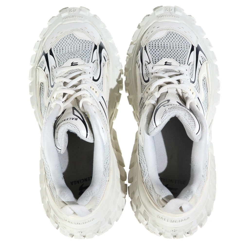 BALENCIAGA(バレンシアガ) DEFENDER BOUNCER SNEAKER ディフェンダー バウンサー チャンキーソール メッシュ ローカットスニーカー ホワイト 685611