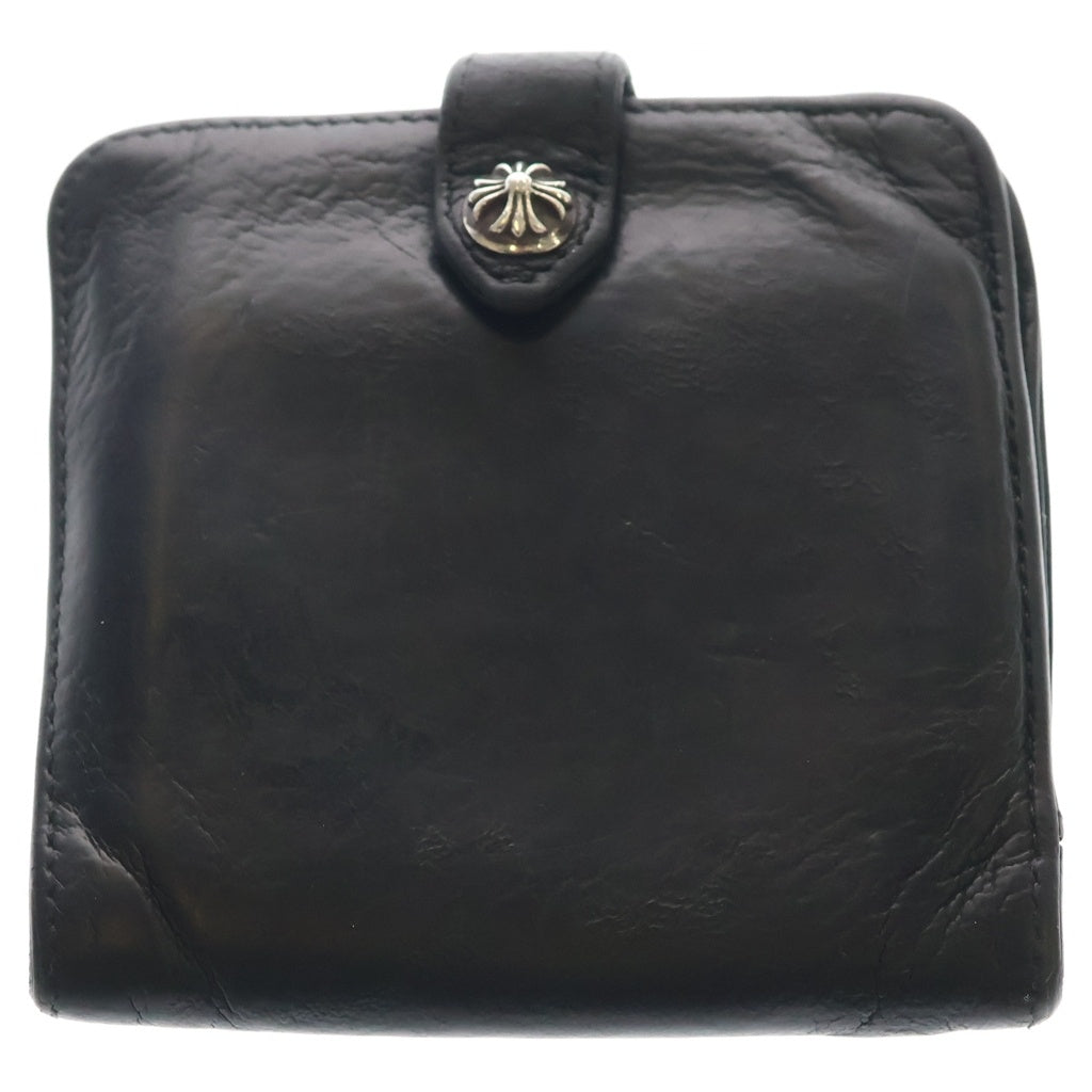 クロムハーツ SQ BTN BILL/スクエアボタンビルフラップボタン CHROME HEARTS(クロムハーツ) SQ BTN BILL スクエアボタンビル