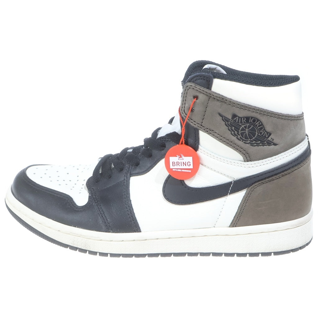 NIKE(ナイキ) AIR JORDAN 1 HIGH OG DARK MOCHA 555088-105 エアジョーダン ダークモカ ハイカットスニーカー ブラウン/ホワイト US9.5/27.5cm