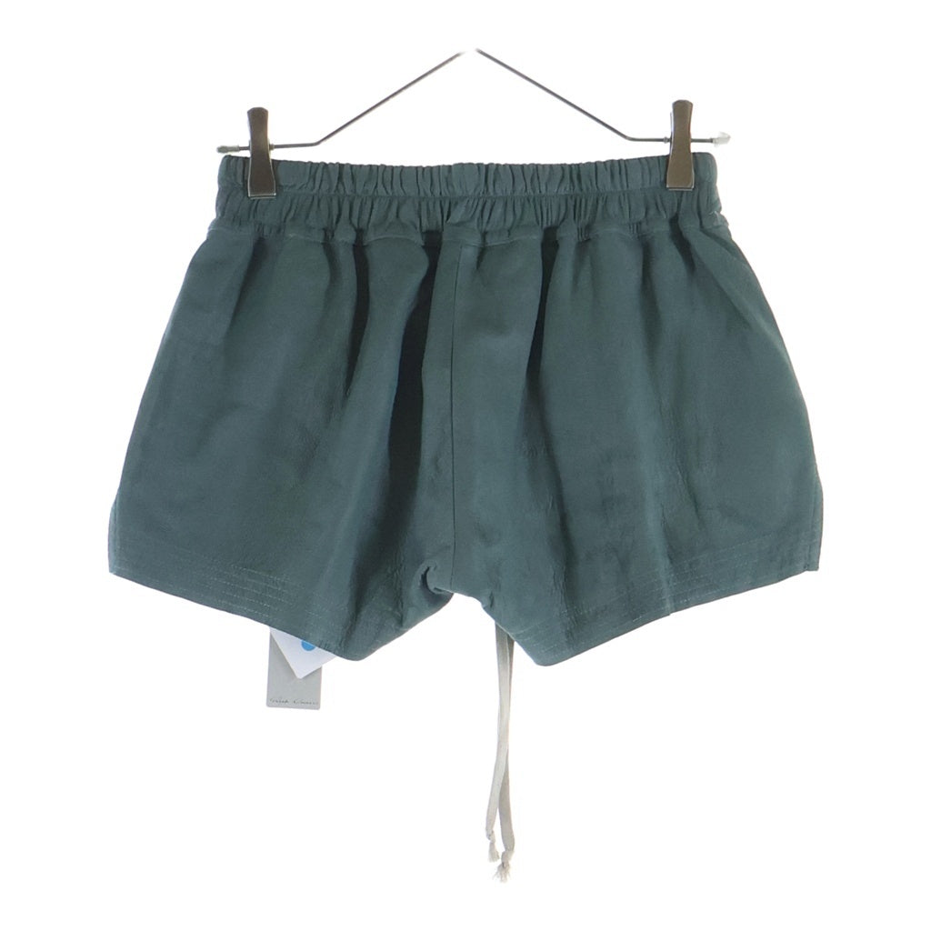 Rick Owens(リックオウエンス) 25SS Hollywood Fog Boxer Leather Shorts レザーハーフパンツ ショーツ レディース RP01E7316-LBA