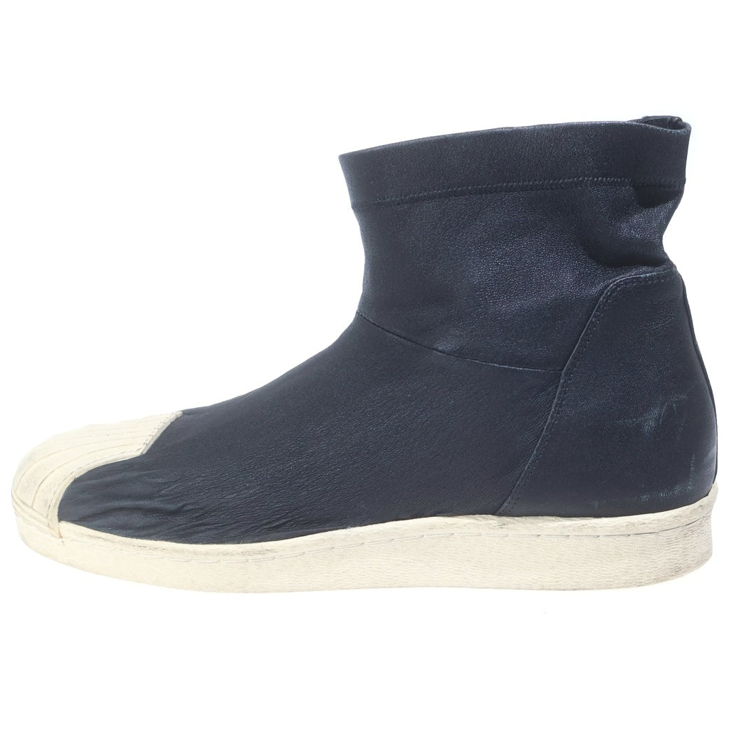Rick Owens(リックオウエンス) ×adidas Superstar Ankle Boot アディダス スーパースター アンクルブーツ ハイカットシューズ ブラック