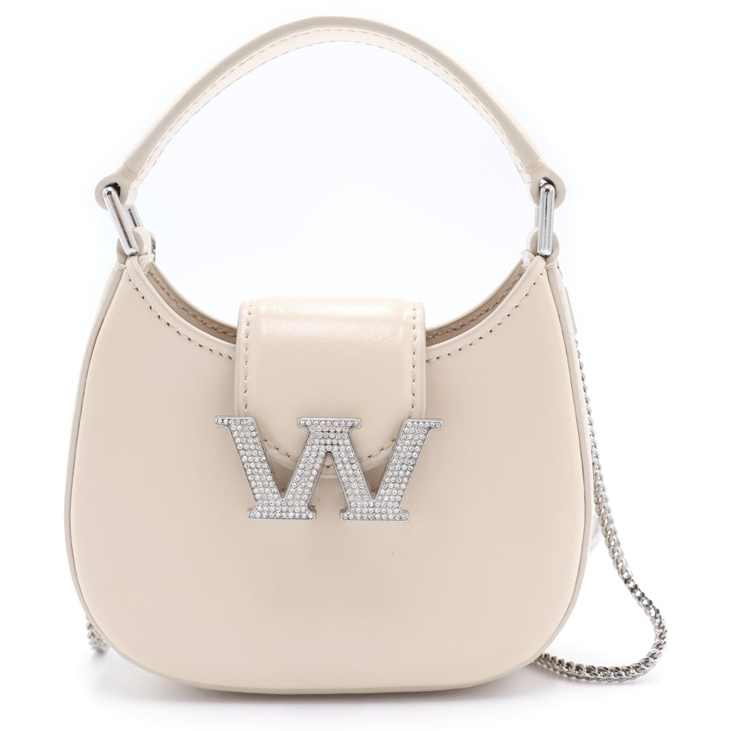 ALEXANDER WANG(アレキサンダーワン) Leather Mini Bag ラインストーン