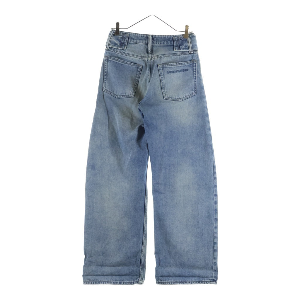 Acne Studios(アクネ ストゥディオズ) Belt Denim Pants ベルト デニムパンツ インディゴ レディース FN-WN-TROU001233