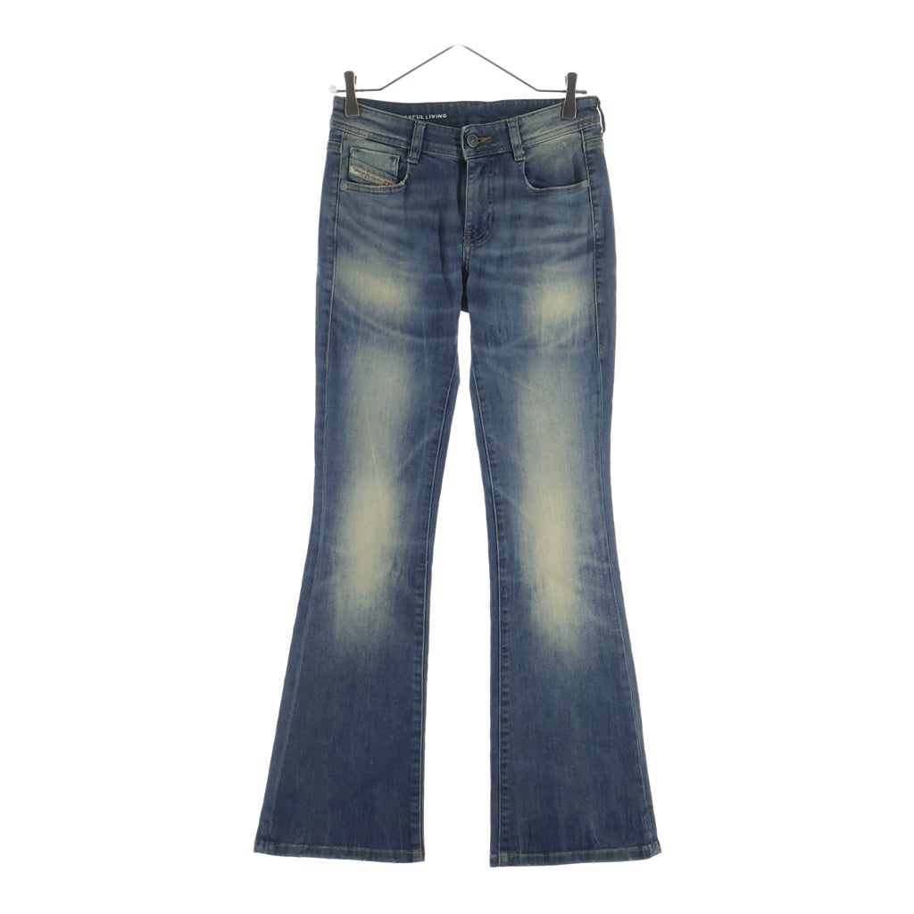 DIESEL(ディーゼル) 1969 D-EBBEY ストレート スキニーデニムパンツ インディゴ レディース A21004