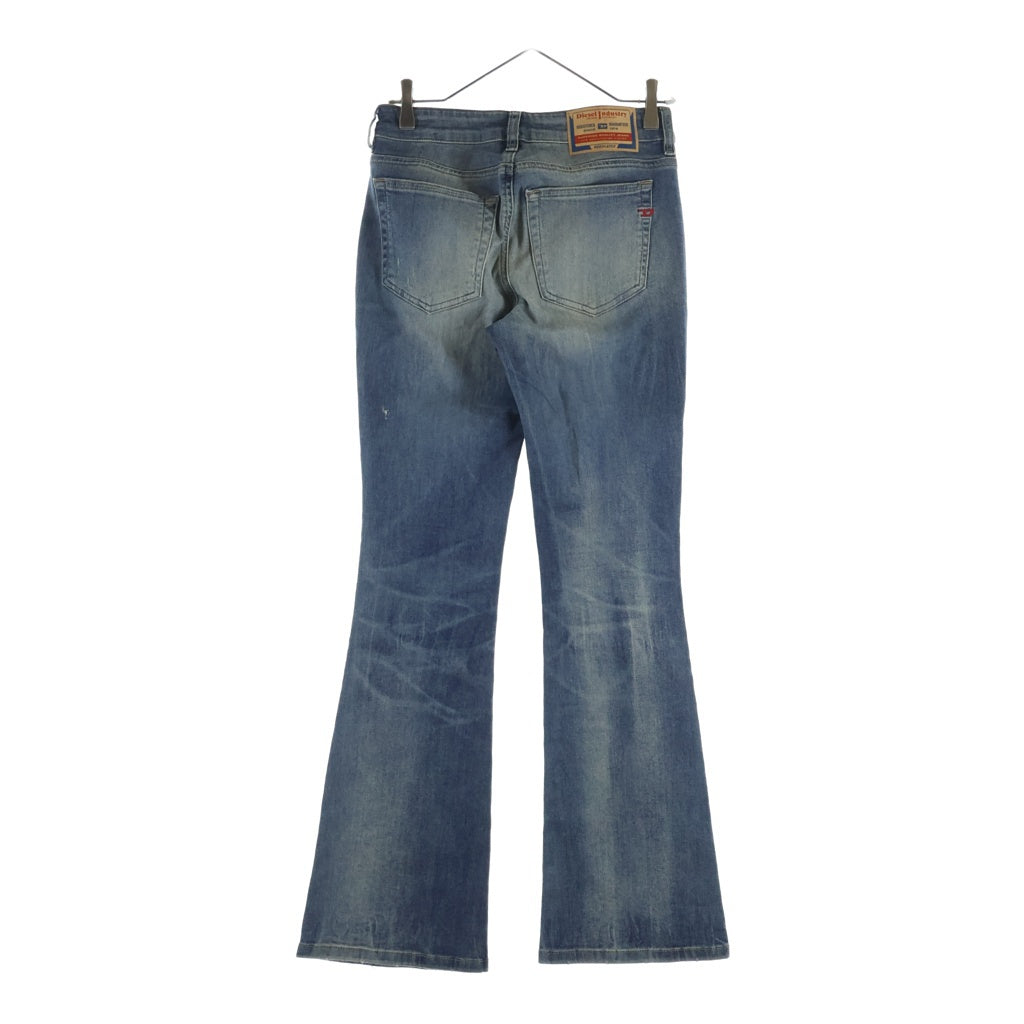 DIESEL(ディーゼル) 1969 D-EBBEY ストレート スキニーデニムパンツ インディゴ レディース A21004