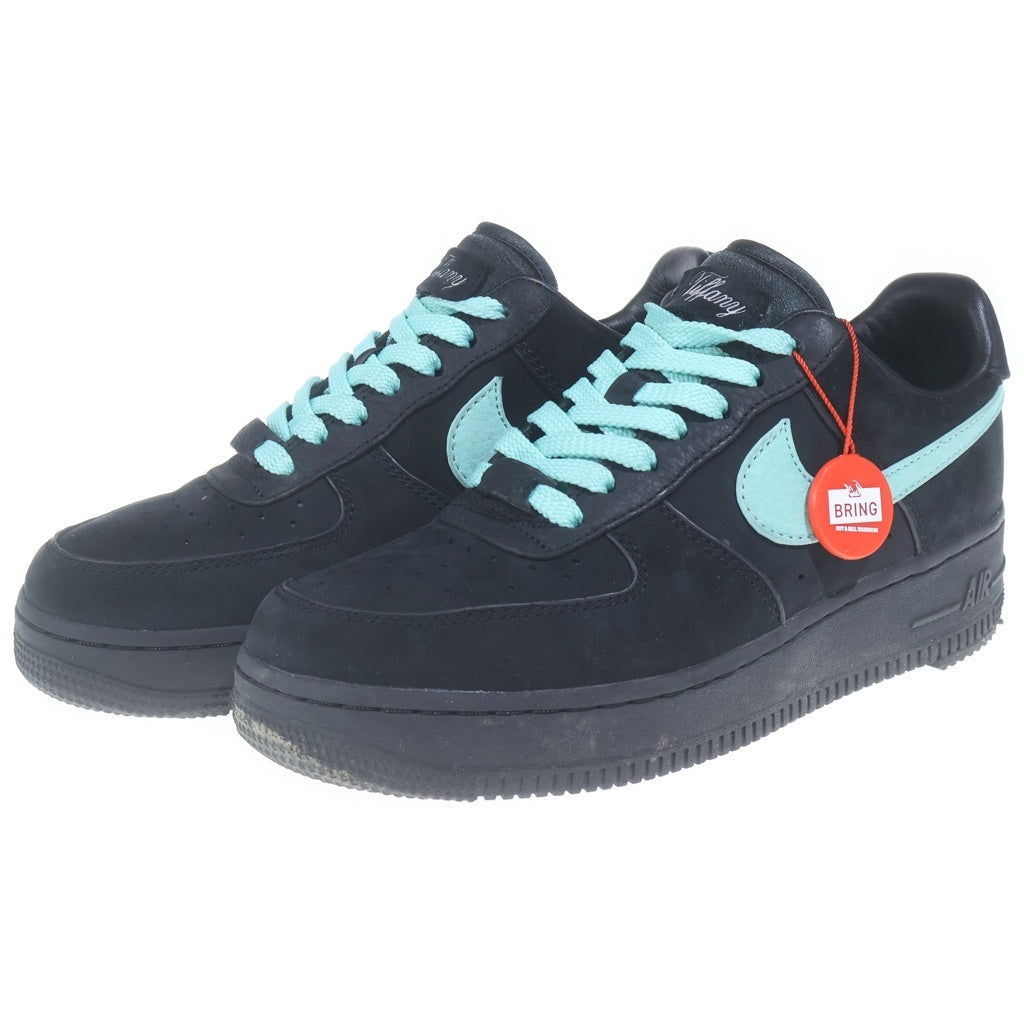 NIKE(ナイキ) ×TIFFANY&CO AIR FORCE 1 LOW DZ1382-001 ×ティファニー エアフォース1 ローカットスニーカー US6.5/24.5cm ブラック/ブルー