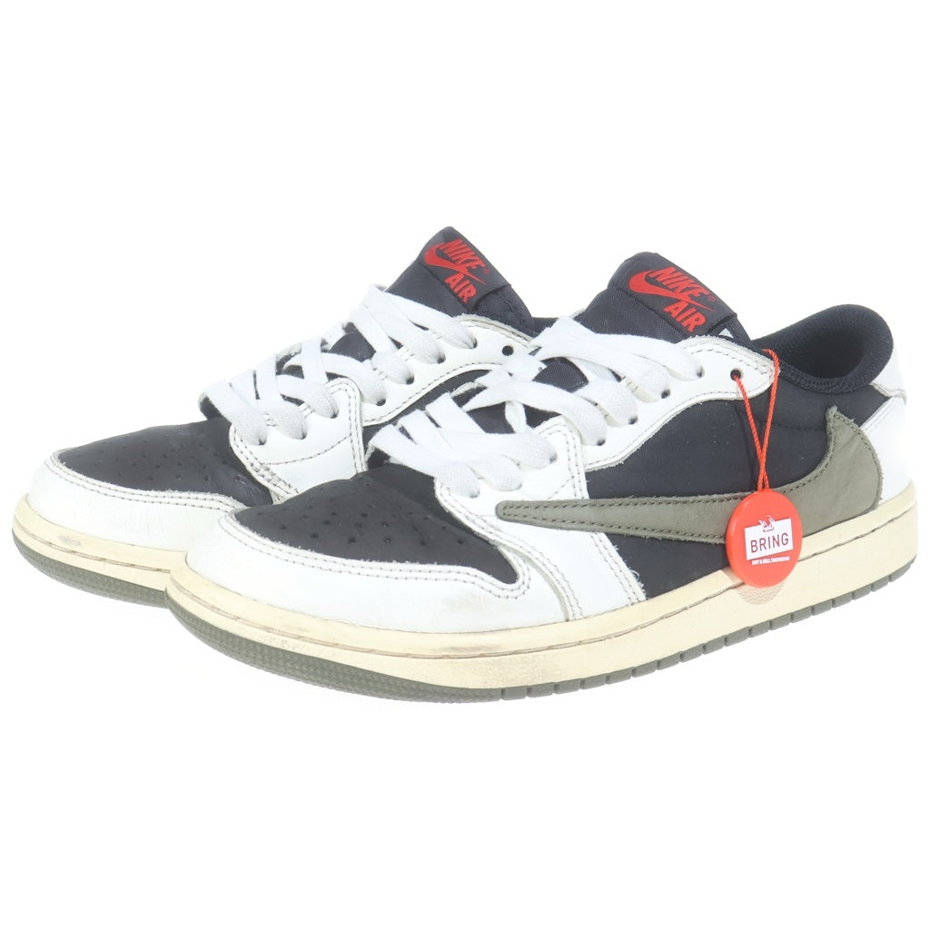 NIKE(ナイキ) ×TRAVIS SCOTT WMNS AIR JORDAN 1 LOW OG DZ4137-106 トラヴィススコット ウィメンズ エアジョーダン1 ローカットスニーカー マルチ US7.5/24.5cm レディース