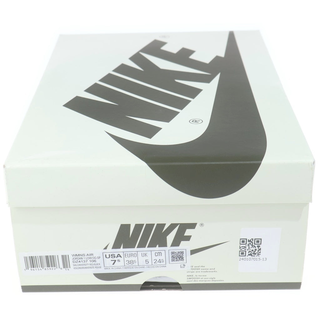 NIKE(ナイキ) ×TRAVIS SCOTT WMNS AIR JORDAN 1 LOW OG DZ4137-106 トラヴィススコット ウィメンズ エアジョーダン1 ローカットスニーカー マルチ US7.5/24.5cm レディース
