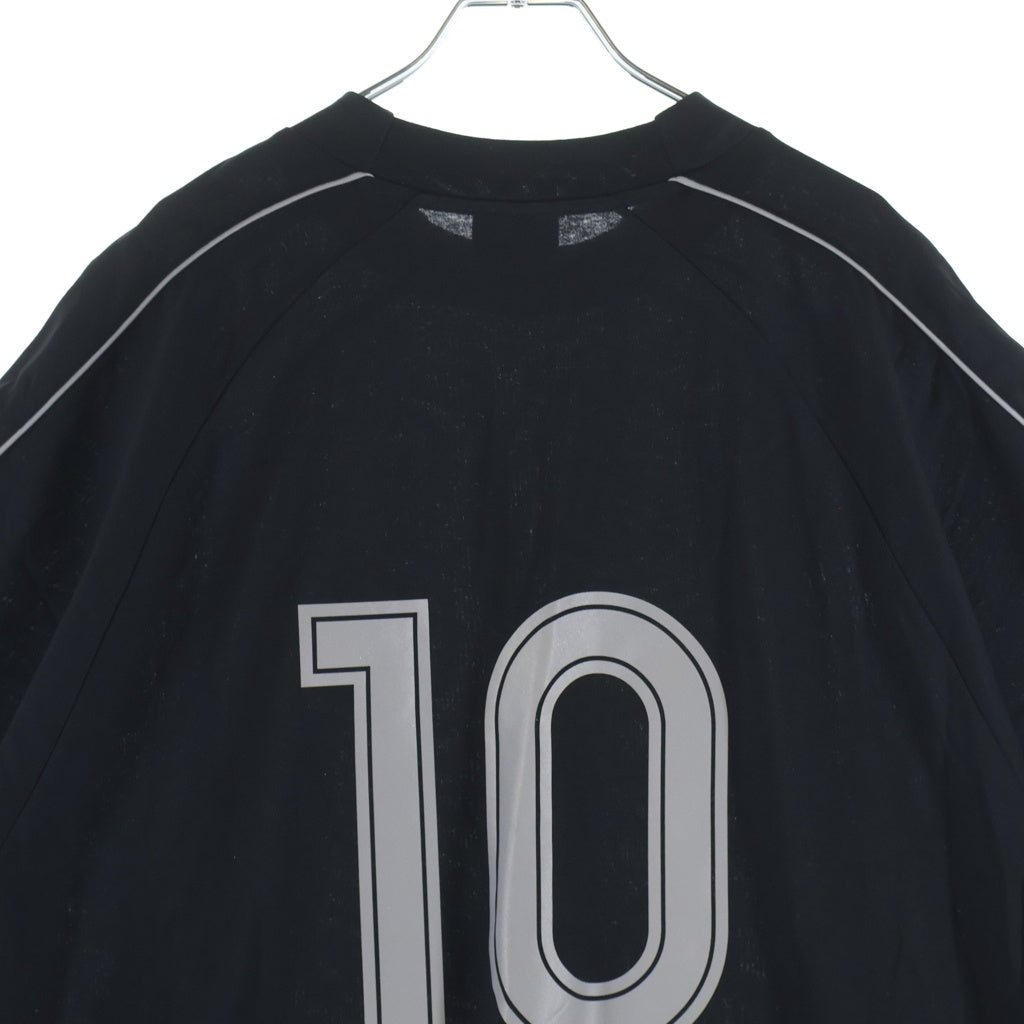 BALENCIAGA(バレンシアガ) SOCCER OVERSIZEDO T-SHIRT A003GLTUVZ51000 サッカー オーバーTシャツ 半袖カットソー ブラック