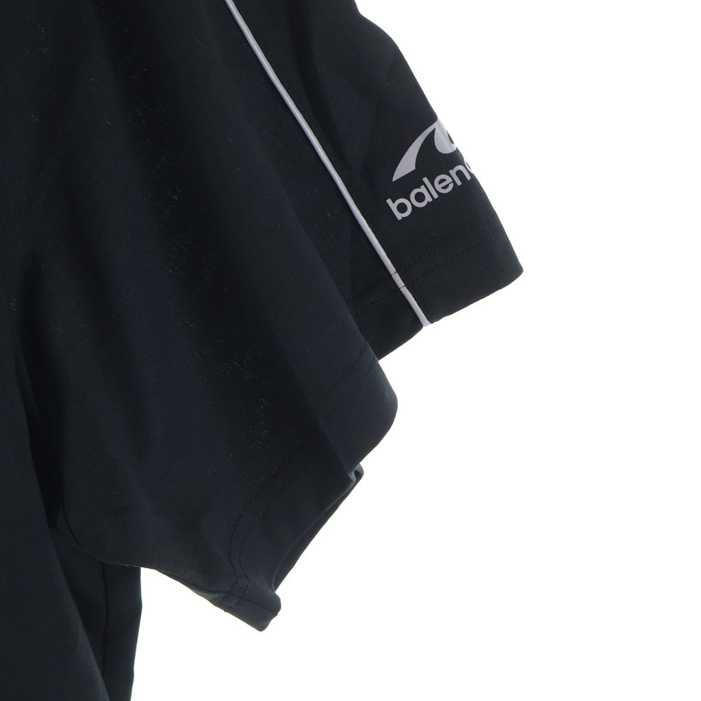 BALENCIAGA(バレンシアガ) SOCCER OVERSIZEDO T-SHIRT A003GLTUVZ51000 サッカー オーバーTシャツ 半袖カットソー ブラック