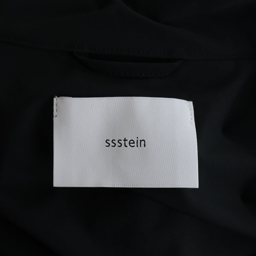 Stein(シュタイン) WINDBREAKER NYLON HALF ZIP PULLOVER ウィンドブレーカー ナイロン ハーフ ジップ プルオーバー ブラック ST.980