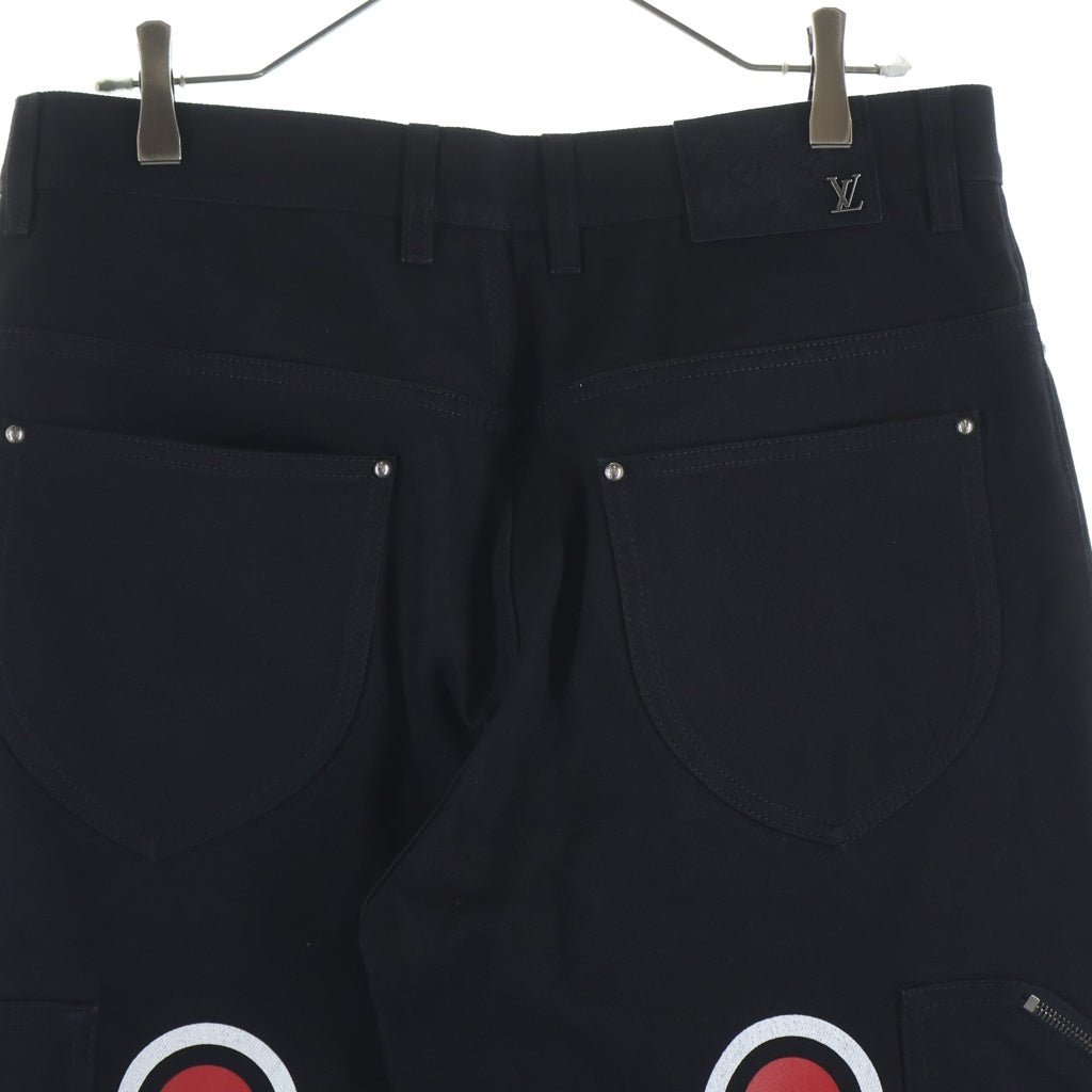 LOUIS VUITTON(ルイヴィトン) 23AW RACING URBAN DENIM PANTS RM232M Z78 HPD10W レーシングアーバンデニムパンツ ブラック