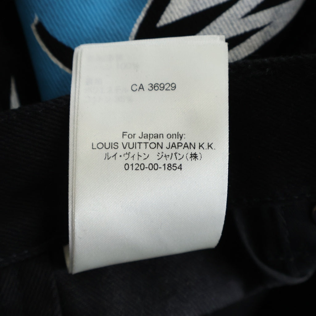 LOUIS VUITTON(ルイヴィトン) 23AW RACING URBAN DENIM PANTS RM232M Z78 HPD10W レーシングアーバンデニムパンツ ブラック
