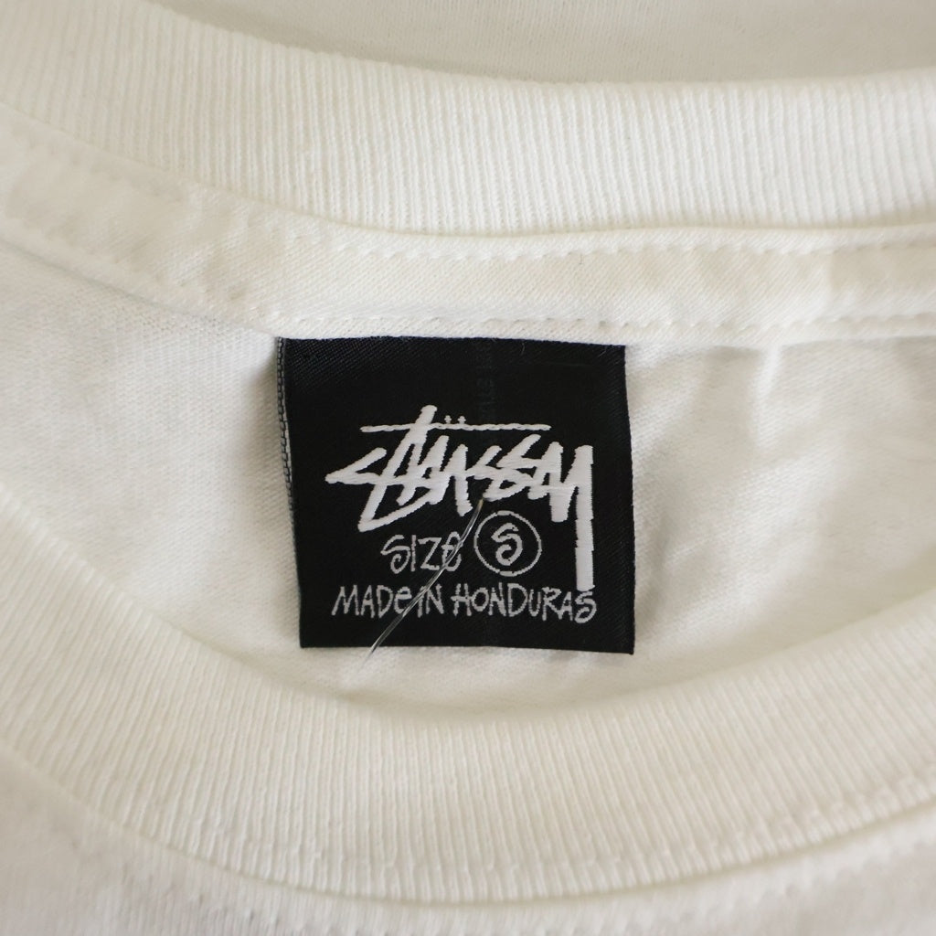 STUSSY(ステューシー) CRASSFED TEE 1905046 グラスフェッド プリントクルーネック半袖Tシャツ カットソー ホワイト