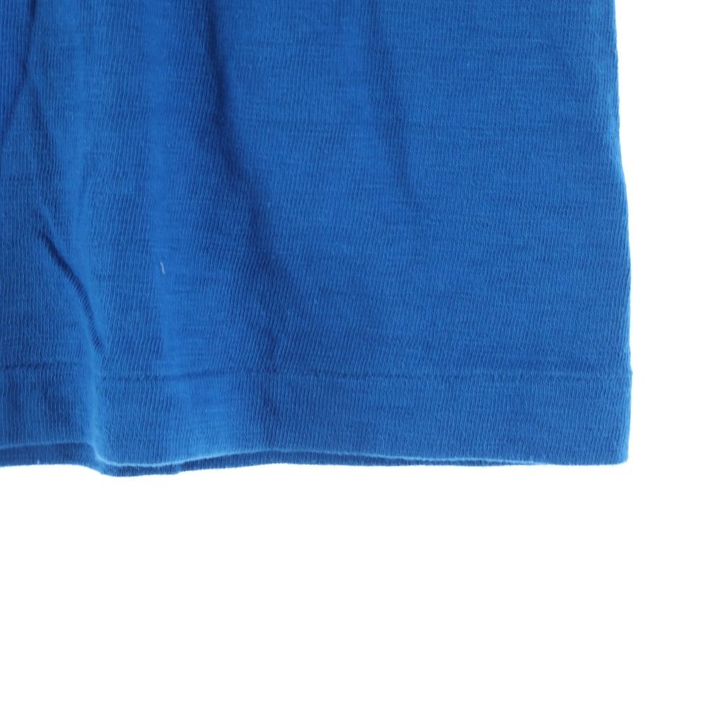 HUMAN MADE(ヒューマンメイド) ハートロゴプリント 半袖Tシャツ カットソー クルーネック ブルー