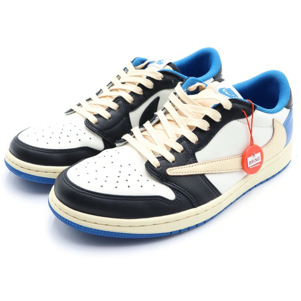 NIKE(ナイキ) ×TRAVIS SCOTT FRAGMENT DESIGN AIR JORDAN 1 LOW トラヴィススコット フラグメント エアジョーダン1 ローカットスニーカー US10/28.0cm DM7866-140