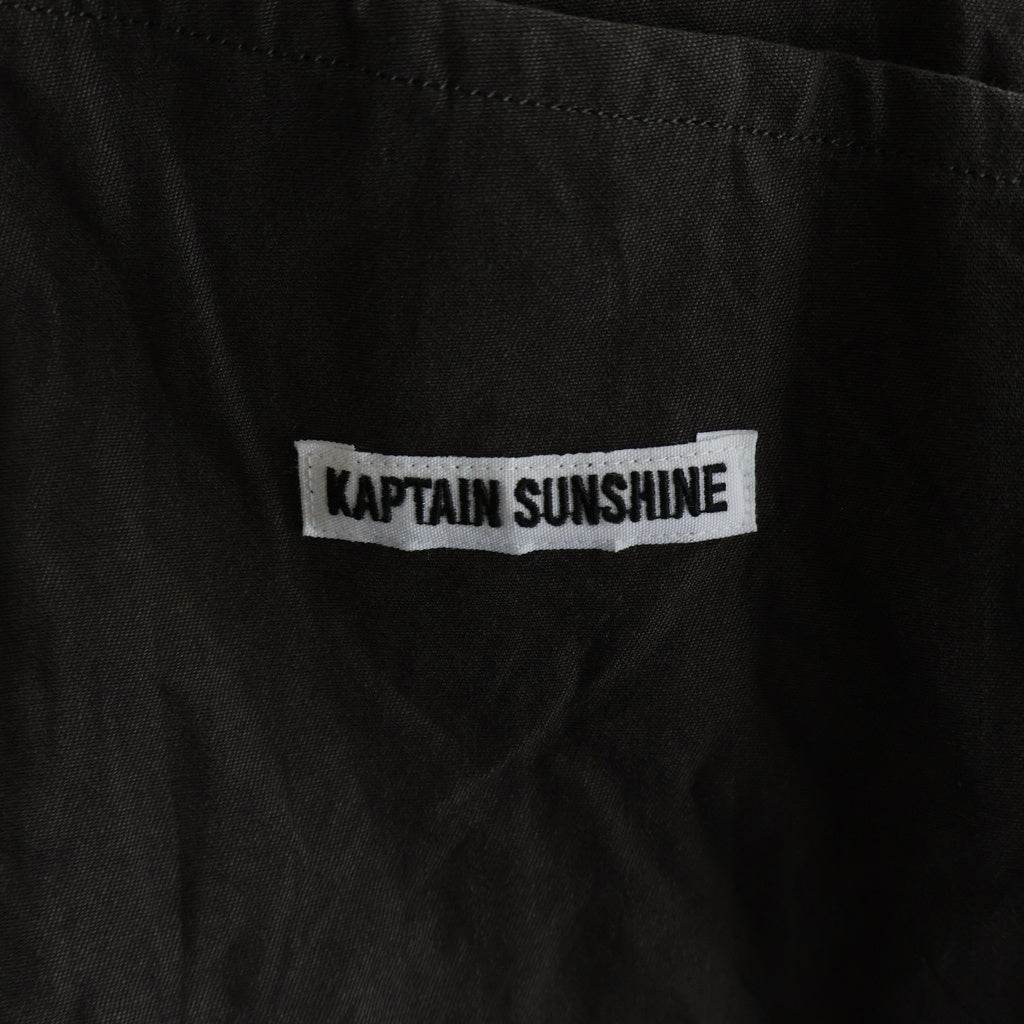 KAPTAIN SUNSHINE(キャプテンサンシャイン) 25SS Take Easy DB Jacket テイクイージーダブルブレステッドジャケット ウールジャケット ブラウン KS25SJK06
