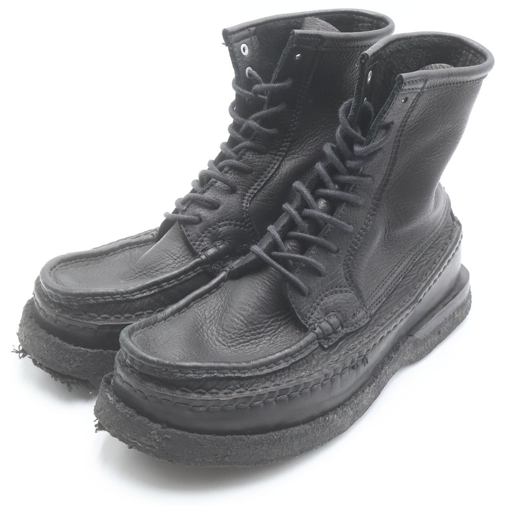 VISVIM(ヴィスヴィム) Cheekag-Folk ハイカットシューズ レザーブーツ ブラック
