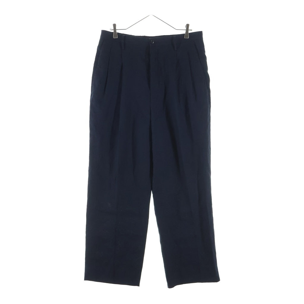 KAPTAIN SUNSHINE(キャプテンサンシャイン) 25SS Shoecut Slacks シューカットスラックス ネイビー KS25SPT20