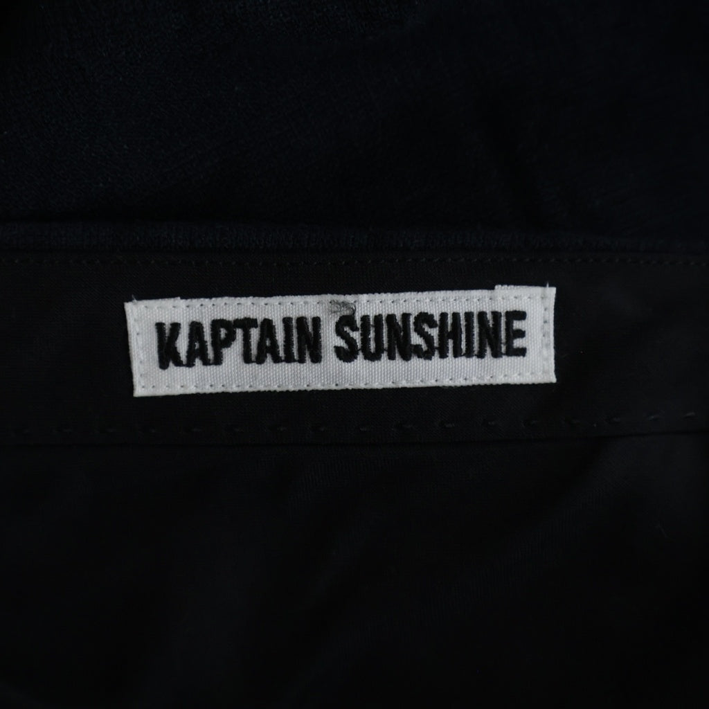 KAPTAIN SUNSHINE(キャプテンサンシャイン) 25SS Shoecut Slacks シューカットスラックス ネイビー KS25SPT20