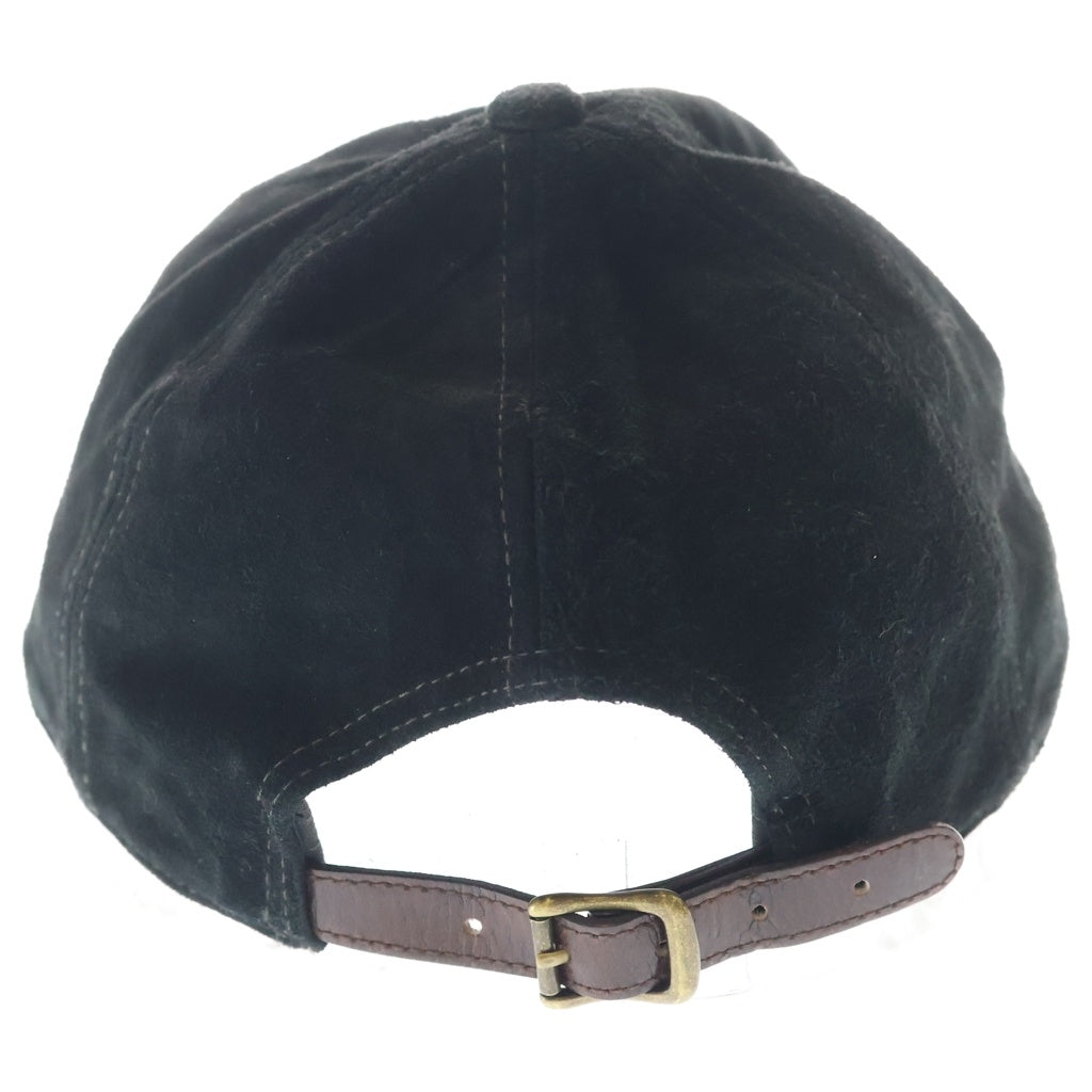 RRL(ダブルアールエル) Ranch Cap スウェード コーデュロイ キャップ 帽子 ブラック