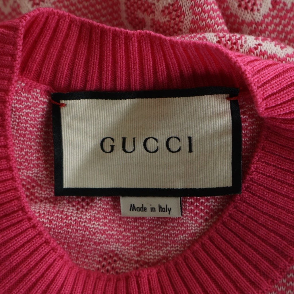 GUCCI(グッチ) GG Pattern GG総柄 ワンピース ピンク レディース 629464 XKBHQ