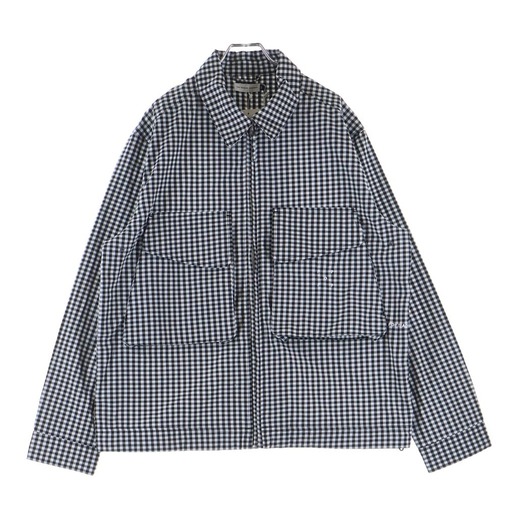POP TRADING COMPANY(ポップトレーディングカンパニー) GINGHAM BOXER ギンガムボクサー ブルゾン ジャケット ブラック 1251-3-000017